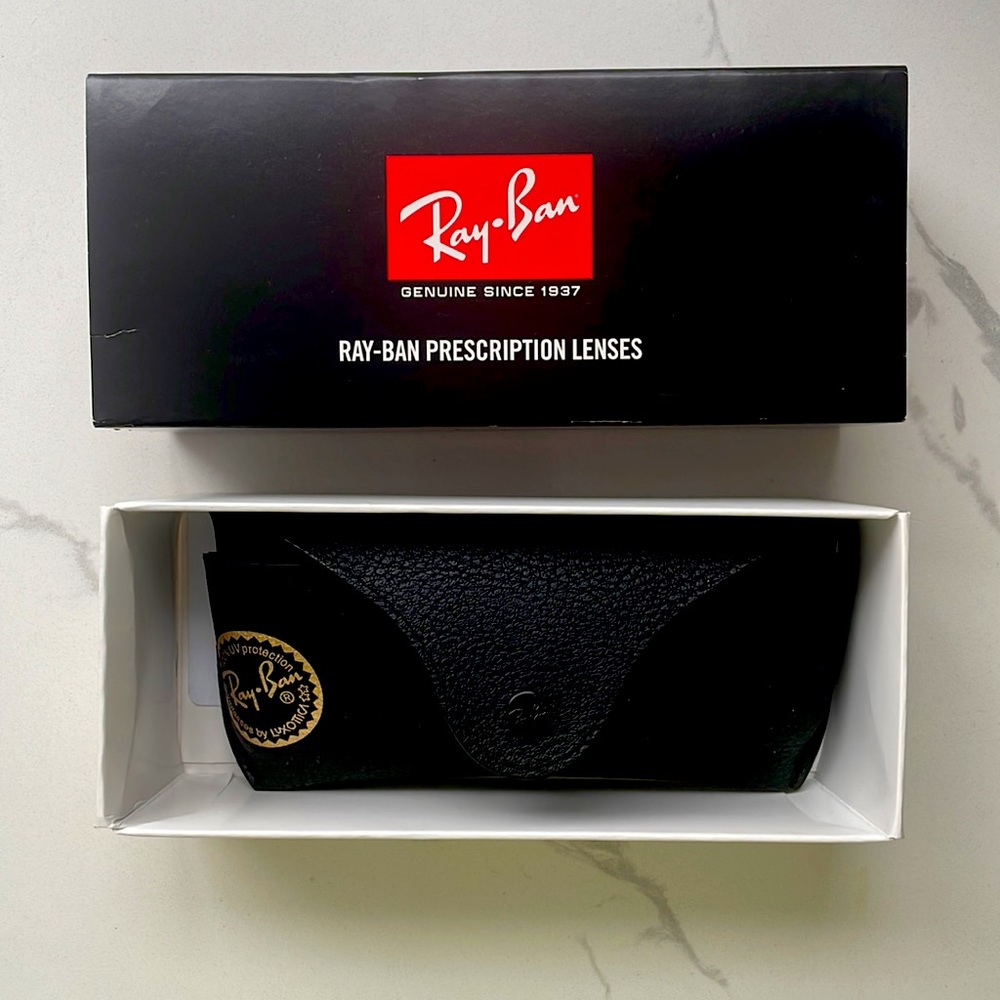 Ray-Ban prescription lenses box only.